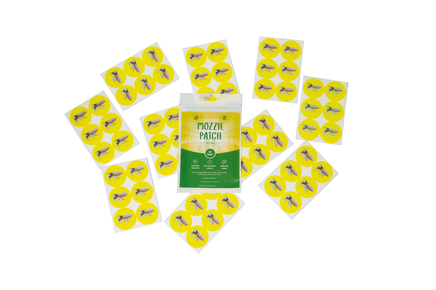 Mozzie Patch Natural Repellent